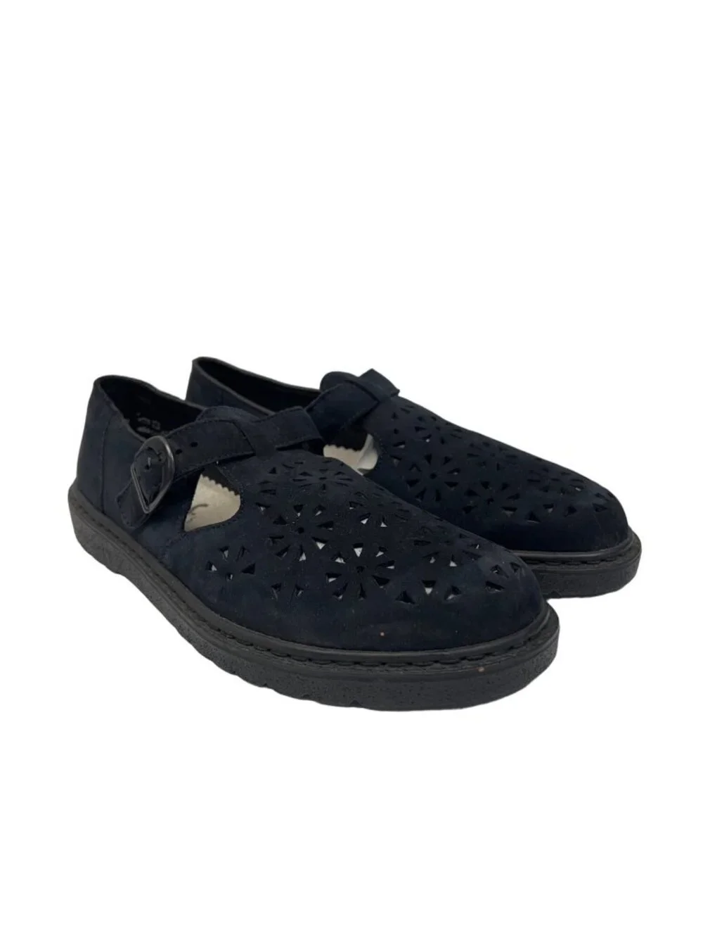 Rieker Antistress Navy Blue Mary Jane Walking Shoes